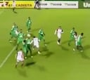 El gol de cabeza de Paulo Díaz en amistoso ante Chapecoense