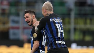 Napoli e Inter se miden por la fecha 37 de la Serie A. 