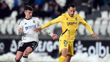 Kiko Olivas, en el duelo ante el Burgos CF.