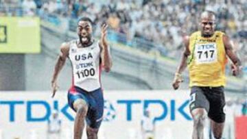 <b>CAMPEÓN. </b>Gay recuperó la desventaja a Powell y le doblegó.