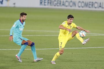 Piqué y Gerard Moreno.