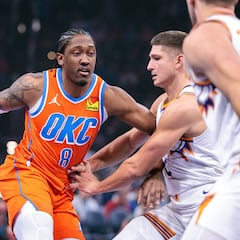 Jalen Williams, on Thunder winning: “Not going to name names, but we lost by 70”