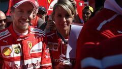 Sebastian Vettel en Montmel&oacute;.