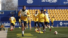 20/02/19 ENTRENAMIENTO ALCORCON 
 ESTEBAN BURGOS