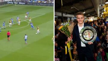 El Vitesse nombra a Odegaard como el mejor por partidos así