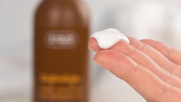 Loción corporal bronceadora e hidratante