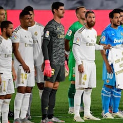 Real Madrid y Valencia muestran su apoyo a Unzué