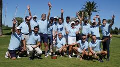 El equipo de la Fundación Juegaterapia, vencedor del Máster Final del Circuito Andalucía Equality Golf Cup.