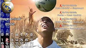 <b>GRAN FALLO</B>. Así estaba la página de Ronaldo en el día de ayer, con la imagen de Neptuno en lugar de La Cibeles.