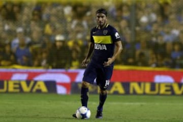 Buenos Aires 01 Abril 2017
Boca Juniors vs Defensa y Justicia por la 18va fecha del Torneo Argentino, en el La Bombonera.
Sebastian Perez de Boca Juniors
Foto Ortiz Gustavo