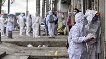 Casos, muertes y pacientes recuperados por coronavirus en Colombia a este miércoles 4 de junio de 2020. El país lleva 33.354 positivos por COVID-19