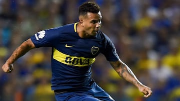 Edwin Cardona ante Colón en la Superliga