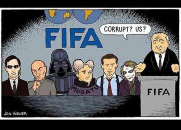 Los 'memes' del escándalo FIFA