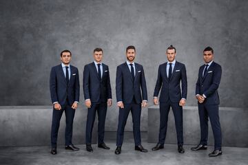 Hugo Boss presenta los nuevos trajes del Real Madrid