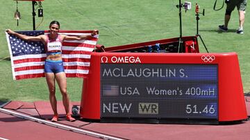 La prodigiosa McLaughlin vuela: oro y récord de 400 vallas