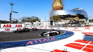 Carrera de Fórmula E en Hyderabad, India, de 2023.