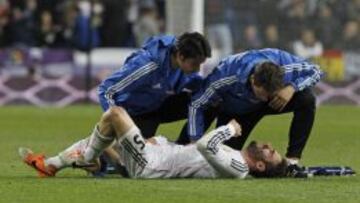 Carvajal, lesionado.