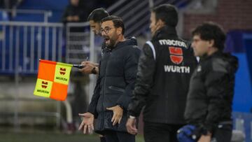 Bordal¨¢s, enm el encuentro ante el Alav¨¦s.