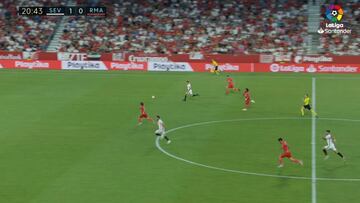 F¨ªjense en la ventaja de Marcelo con Navas al inicio del 2-0 y los metros que le acaba sacando