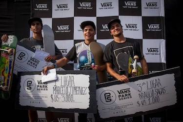 Estos fueron los ganadores del primer Vans Park Series en Chile