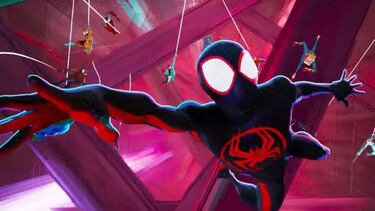 All the Spider-Man from the Spider-Man: Across the Spider-Verse trailer