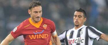 La cercanía de Totti con David Pizarro y otras figuras chilenas