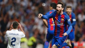 Real Madrid 2 - 3 Barcelona: la Liga se pone al rojo vivo