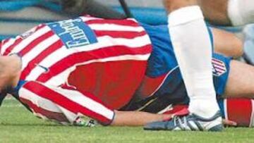 <b>LESIONADO. </b>Salva lo tiene muy complicado para jugar ante Osasuna el jueves.