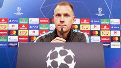 16/09/19  Rueda de prensa
 Marc-Andre ter Stegen (1) FC Barcelona previo al partido de CHAMPIONS LEAGUE