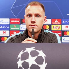 Ter Stegen: "Esperemos que pronto nos pueda ayudar Messi"