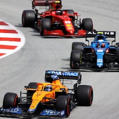 Ferrari y Alpine, congelados