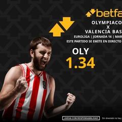 Olympiacos vs. Valencia Basket: horario, dónde ver, pronósticos y clasificación
