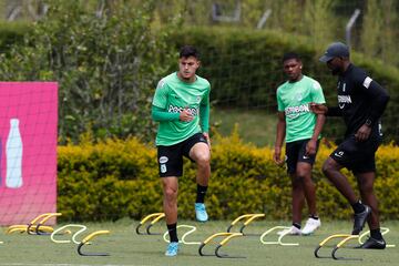 Atlético Nacional se alista para enfrentar a Independiente Santa Fe, por el partido aplazado de la jornada 13 de la Liga BetPlay 2023-I.