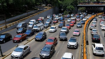 Autos con engomado amarillo tienen prohibido circular en calles y avenidas de CDMX y EDOMEX el lunes 24 de febrero del 2025.
