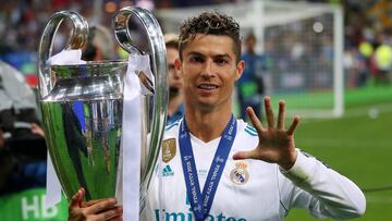 Palmarés de Cristiano en el Madrid: 16 títulos, 4 Balones de Oro, 450 goles...