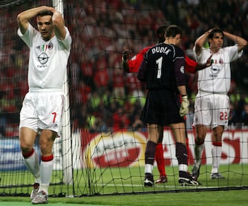 La última vez que el equipo rossonero disputó la final de la Champions fue en 2005 frente al Liverpool y acabo en derrota como en la ediciones de 1958,1993 y 1995. El conjunto italiano ha disputado 11 finales de las cuales ha salido victorioso en 7 ocasiones.