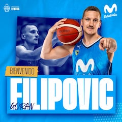 El croata Goran Filipovic ficha por el Movistar Estudiantes