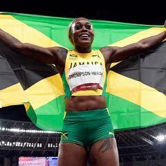 Elaine Thompson es la 'mujer relámpago' de Jamaica