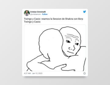 Los memes no tienen piedad con Piqué tras la ‘Music Session’ de Shakira y Bizarrap