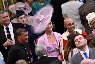 Katy Perry at the Coronation of King Charles III and Queen Camilla on May 06, 2023 in London, England