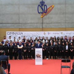 Los nuevos equipos de gimnasia quieren "seguir soñando"