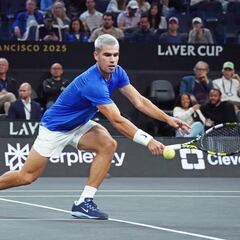 Resumen, marcador y ganador del Alcaraz - Fritz: Europa contra el Mundo en la Laver Cup