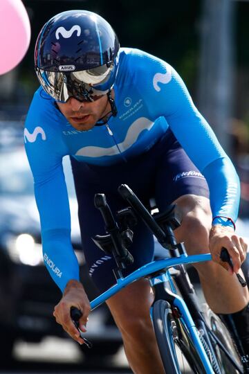 Contrarreloj cargada de emociones en el Giro de Italia 