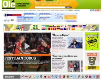 Portadas de la prensa extranjera