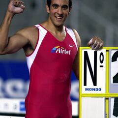 20 años del récord de España de pértiga de Montxu Miranda