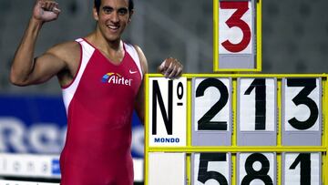 El atleta Montxu Miranda, del club Airtel, gan&oacute; la prueba del salto de p&eacute;rtiga con un registro de 5.81 metros, lo que supone un nuevo r&eacute;cord de Espa&ntilde;a en la especialidad, durante los Campeonatos de Espa&ntilde;a de Atletismo qu