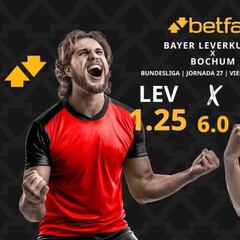 Bayer Leverkusen vs. VfL Bochum: horario, dónde ver, pronósticos y clasificación