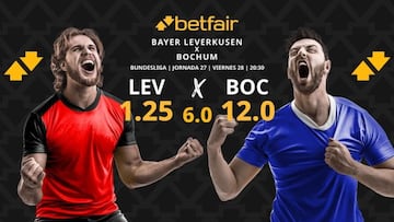 Bayer Leverkusen vs. VfL Bochum: horario, dónde ver, pronósticos y clasificación