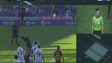 AS referee gives view on Piqué shout for penalty