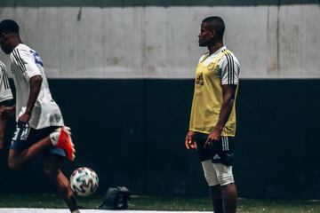 Millonarios entrenó en el Nicholson Fieldhouse de la UCF antes de enfrentar al Everton en Orlando por la Florida Cup.